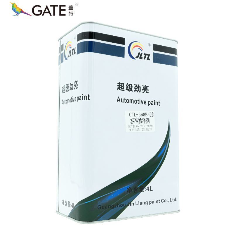 Diluente Automotivo Rápido Padrão Lento para Tintas Automotivas 2K Lata de 4L JLTL 668B