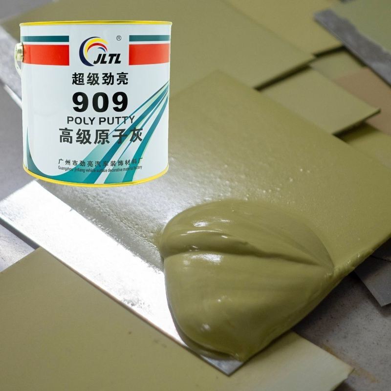 Custom Easy Sanding Yellow Car Body Filler 3.5kg 4kg CHPO Putty Options JLTL 909