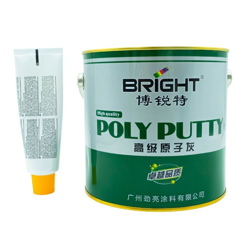3.5kg Bright Auto Body Repair Filler Fast Dry White Putty For Auto Wood Repairs