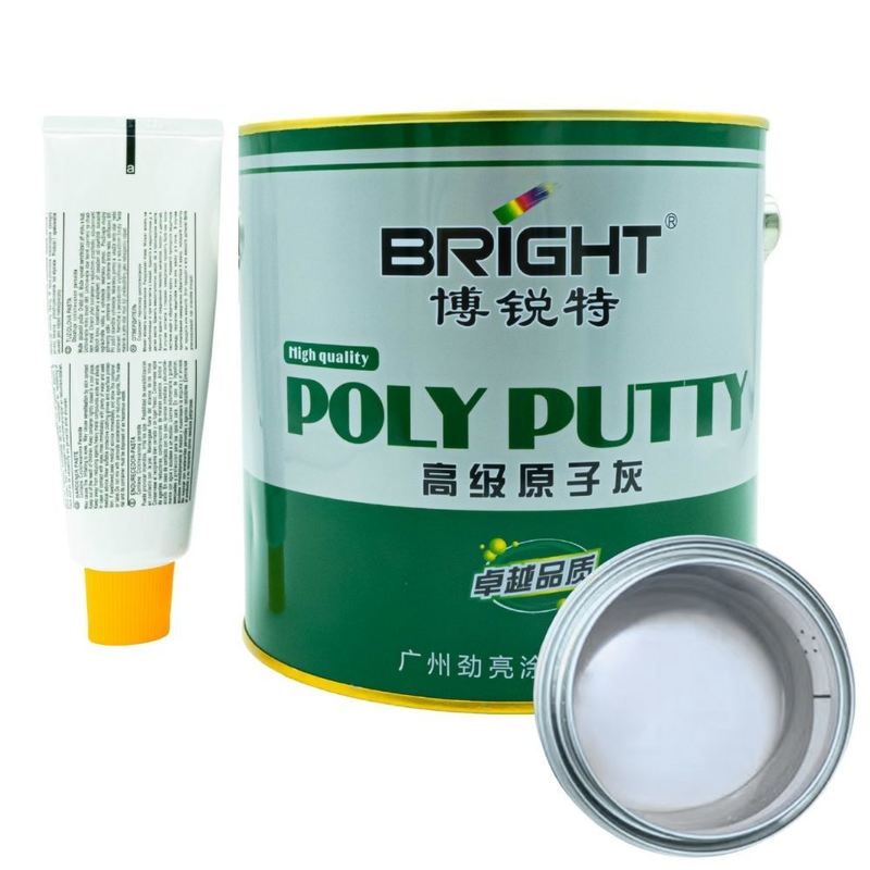 High Strength Auto Body Filler Putty White CHPO Bright 4kg Putty For Durable Repairs