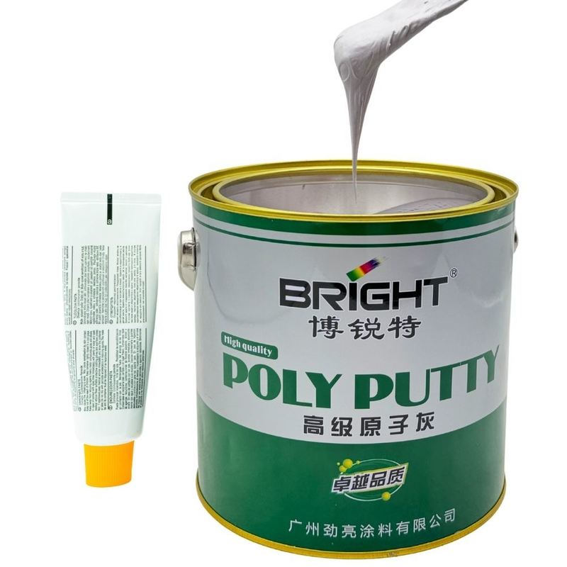 White Car Body Work Putty 3.5kg Smooth Sanding Body Filler For Car Marine Use Bright