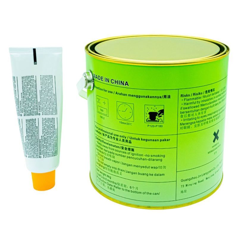 580 Premium Auto Body Filler Putty Trusted 4kg High Build CHPO Putty With Hardener