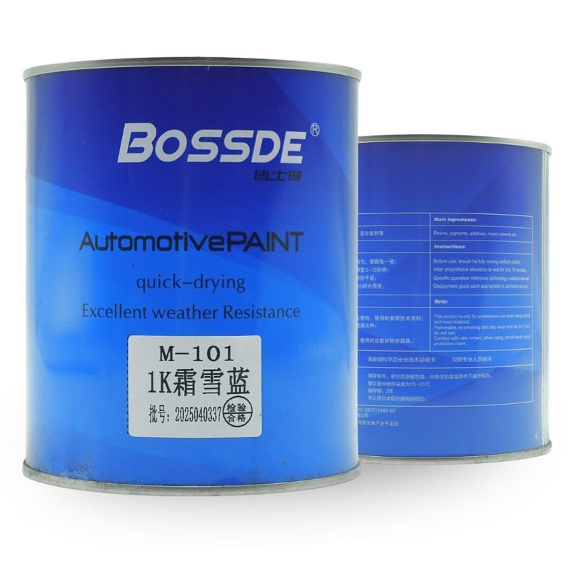 Frost Blue Automotive Paint Colorant Strong Tinting Power 1K 1L Durable Finish