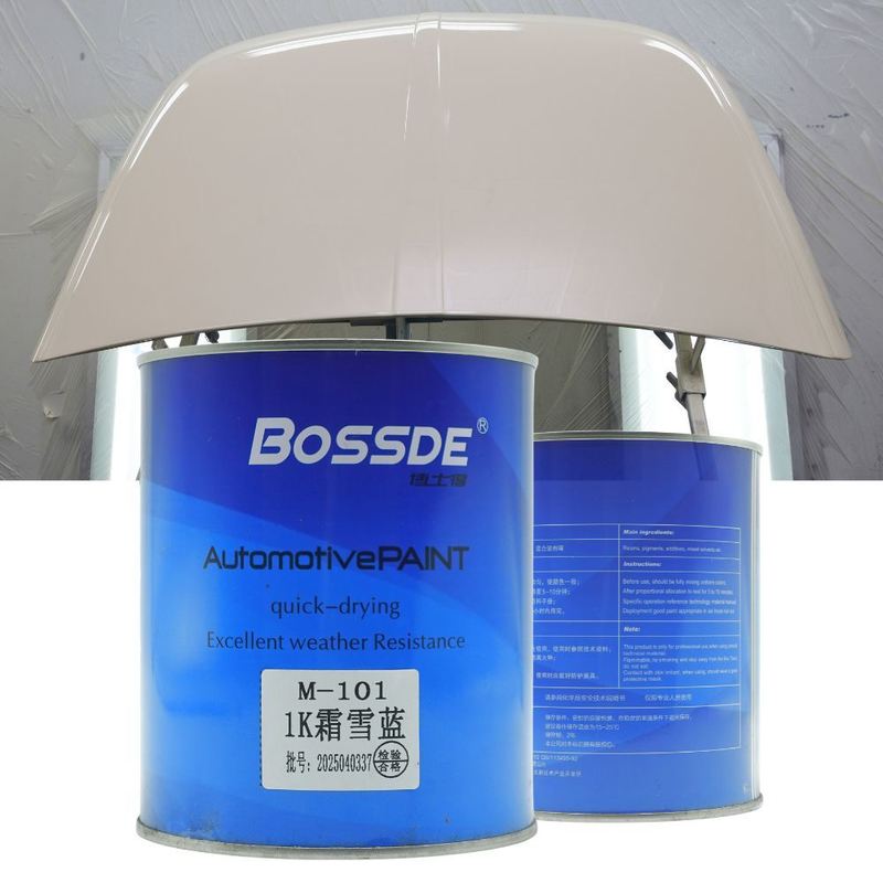 Frost Blue Car Paint Colorant Long Lasting 1K Basecoat 1L Strong Adhesion Formula