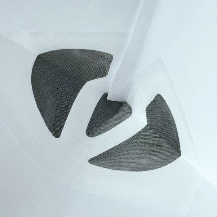 친환경 흰색 페인트 필터 깔때기 190 미크론, 자동차 코팅용