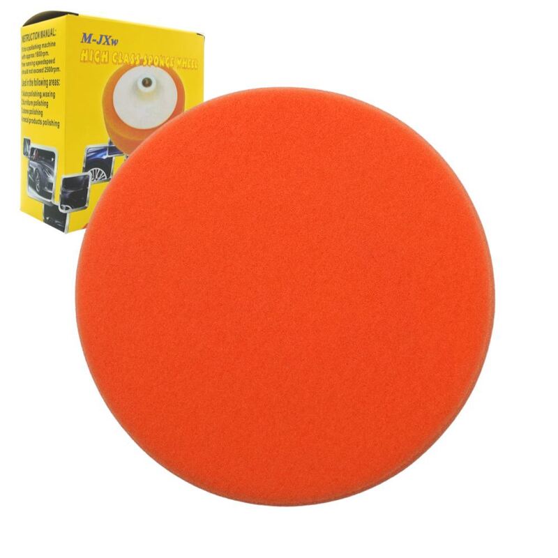 Orange Sponge Wheel Efficient Stable 4 Inch Polishing Choice for Professional Results