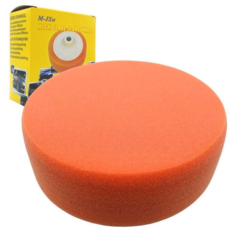 Orange Sponge Wheel Powerful Professional 4 Inch Polishing Solution with Reliable Performance