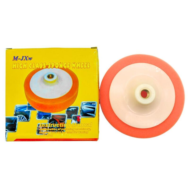 Orange Sponge Wheel Powerful Professional 4 Inch Polishing Solution with Reliable Performance