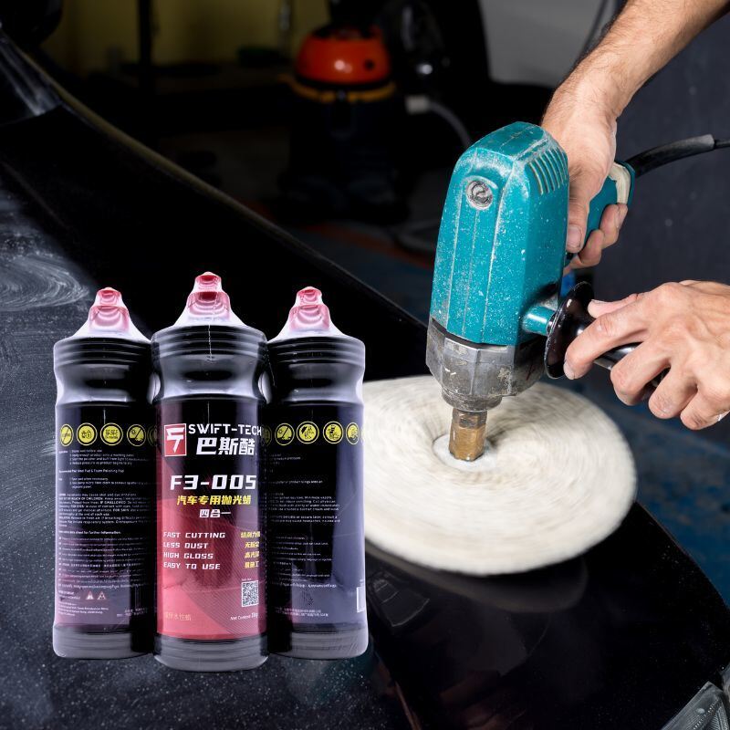 Car Wax 005 Reliable High Gloss Powerful 1KG Professional Alternative For 3 Step Polishing