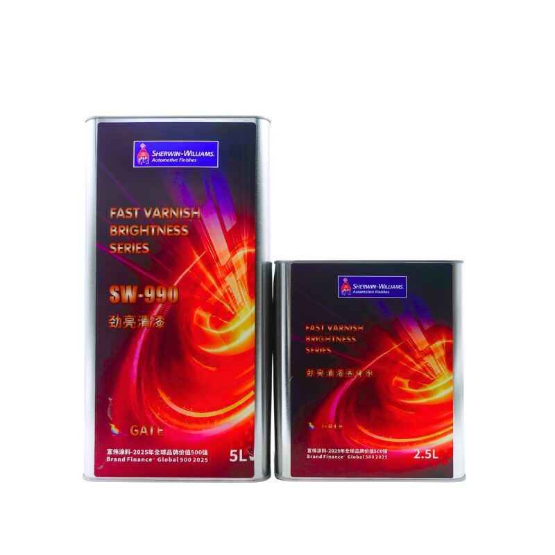 شيروين ويليامز 2K HS معطف شفاف عالي الصلابة، موثوق به عالي اللمعان لإعادة طلاء السيارات