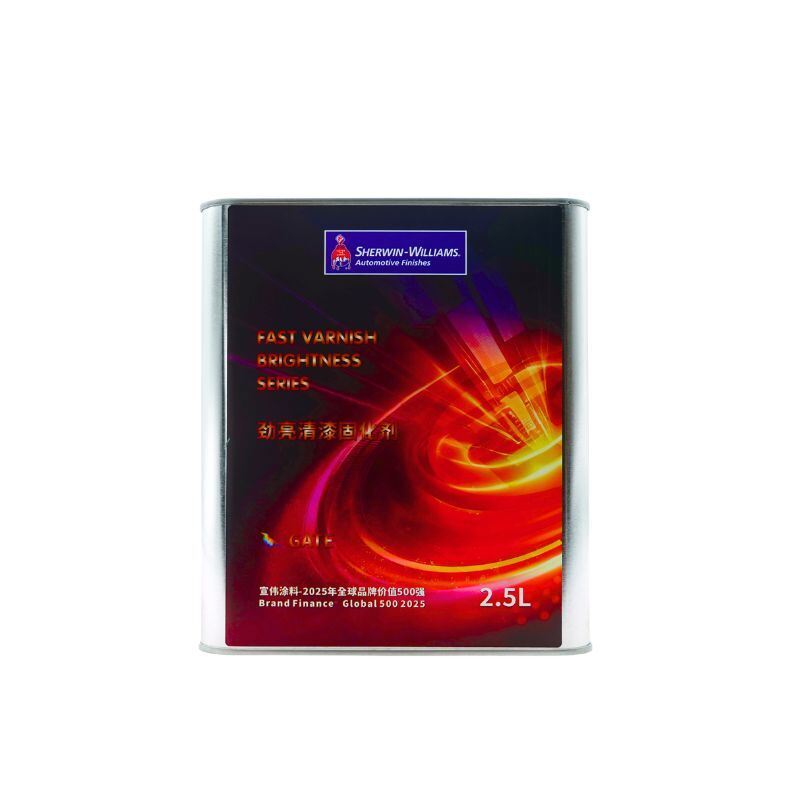 HS عالية اللمعان واضحة الطلاء المرآة النهاية 2K الأكريليك 5L لإصلاح طلاء السيارة