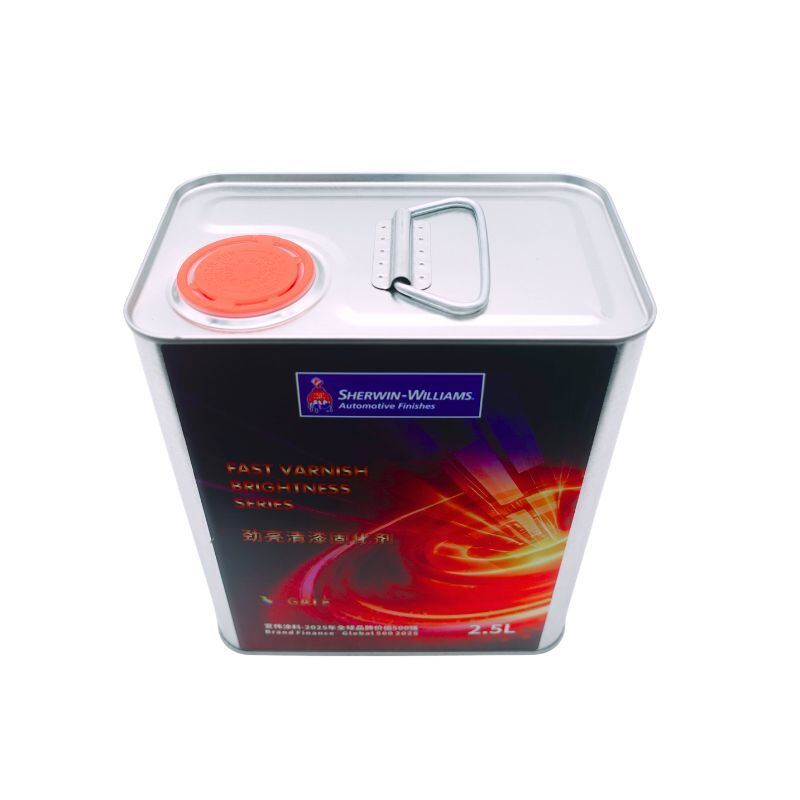 HS عالية اللمعان واضحة الطلاء المرآة النهاية 2K الأكريليك 5L لإصلاح طلاء السيارة