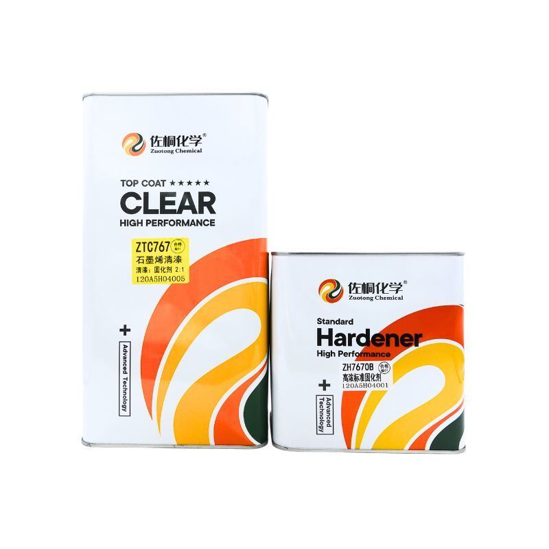 Graphene Clear Coat Trusted Powerful 2K High Solid 5L For Professional Auto Paint Repair