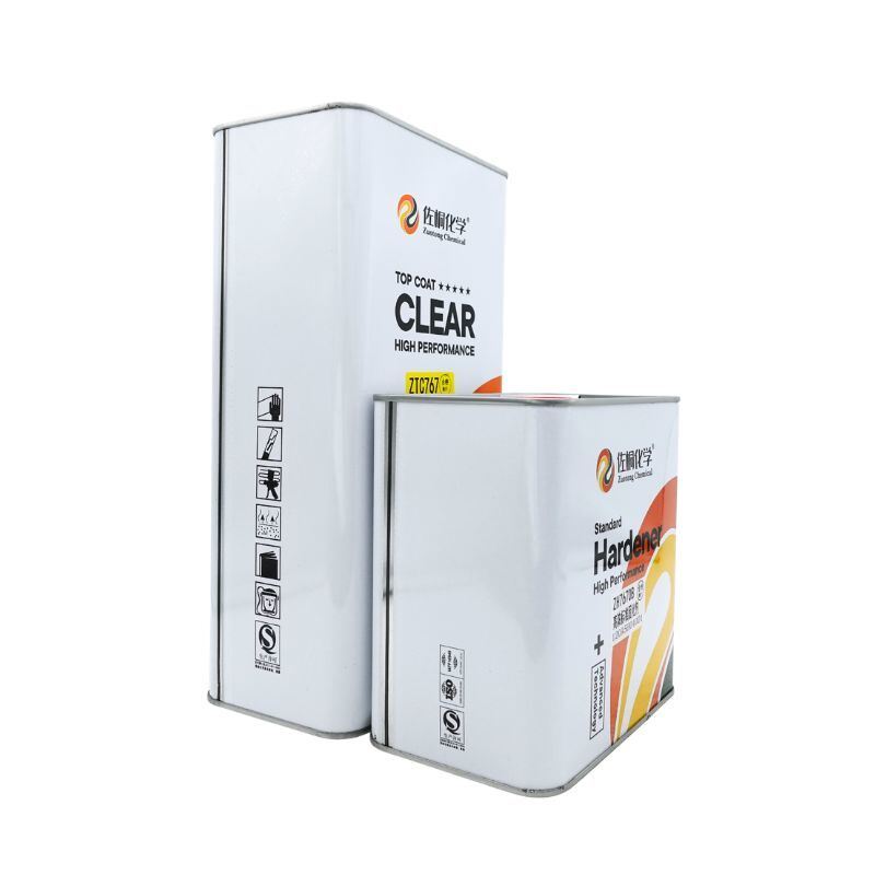 Graphene Clear Coat Efficient Professional 2K High Gloss 5L For Body Shop Refinishing