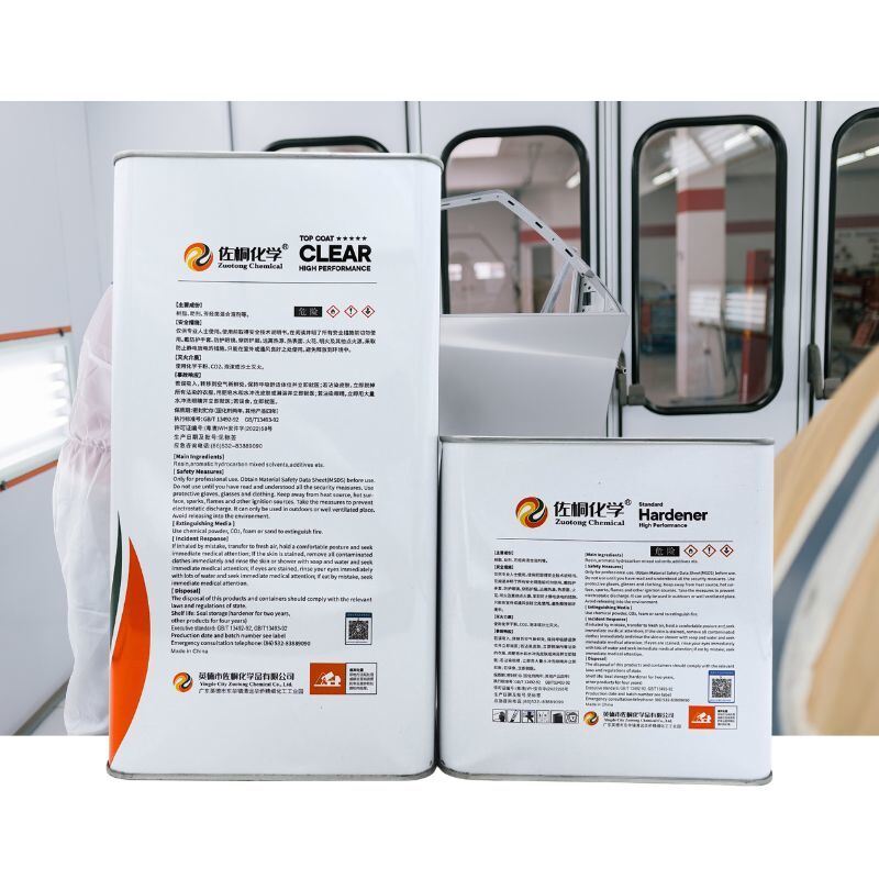 Graphene Clear Coat Efficient Professional 2K High Gloss 5L For Body Shop Refinishing