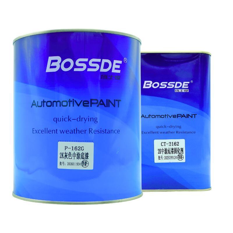 Bossde 2K Primer Surfacer Efficient Powerful 3.75L Rapid Auto Body Repair High Build