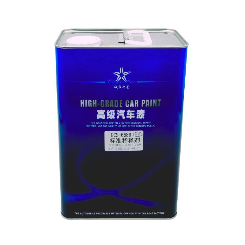 Automotive Paint Thinner Powerful Solvent Blend 4L Reliable Viscosity Control For Car Refinishing