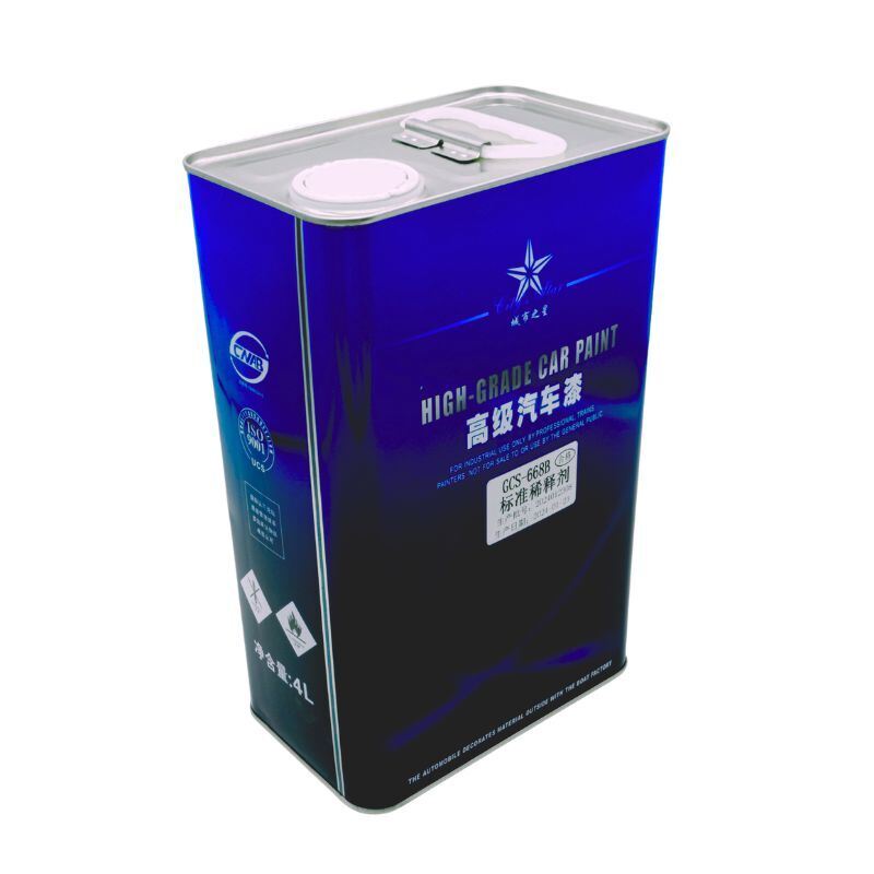 Automotive Paint Thinner Strong Solvent Formula 4L Practical Solution For Car Body Repair Painting