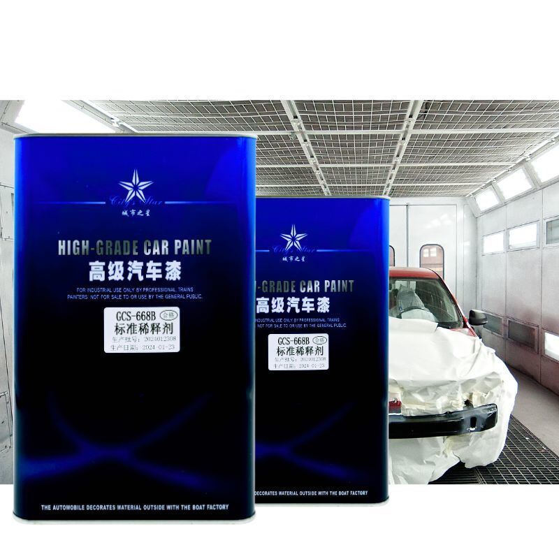 Automotive Paint Thinner Powerful Solvent Blend 4L Reliable Viscosity Control For Car Refinishing
