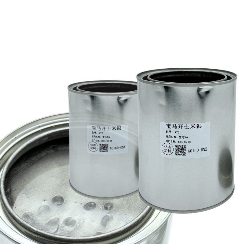 Automotive Touch Up Paint Reliable Metallic Finish 1L BMW 5 Series A72 Cashmere Silver