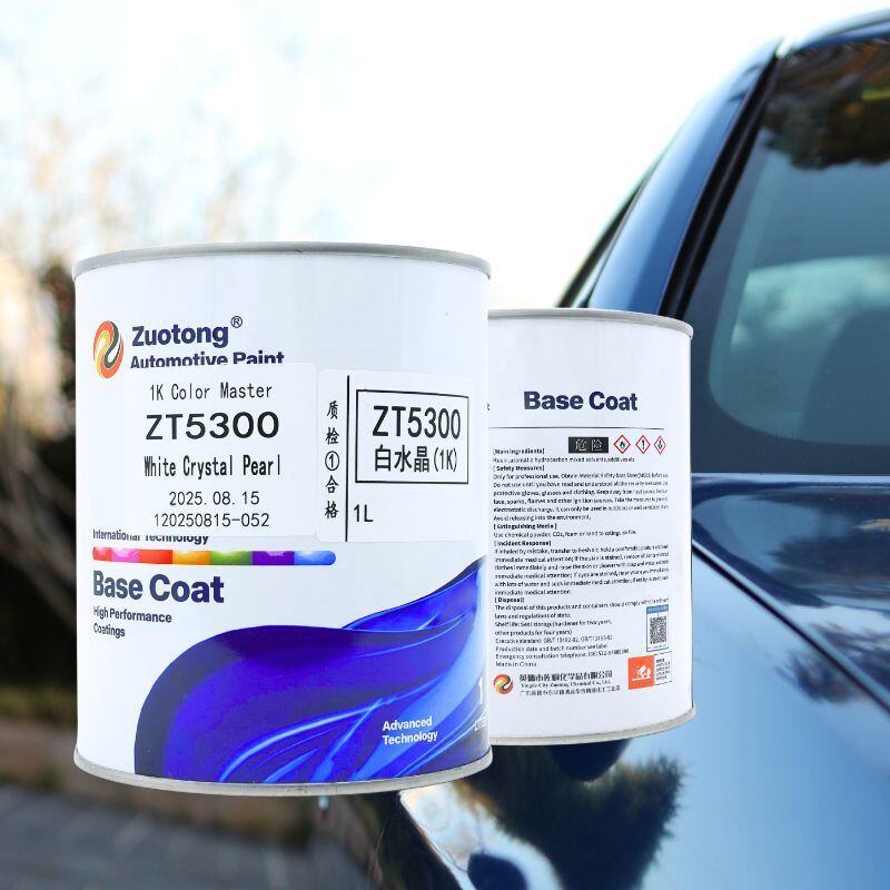 Automotive Crystal White Paint Powerful Pearl Effect 1L Easy Spray For Car Refinishing