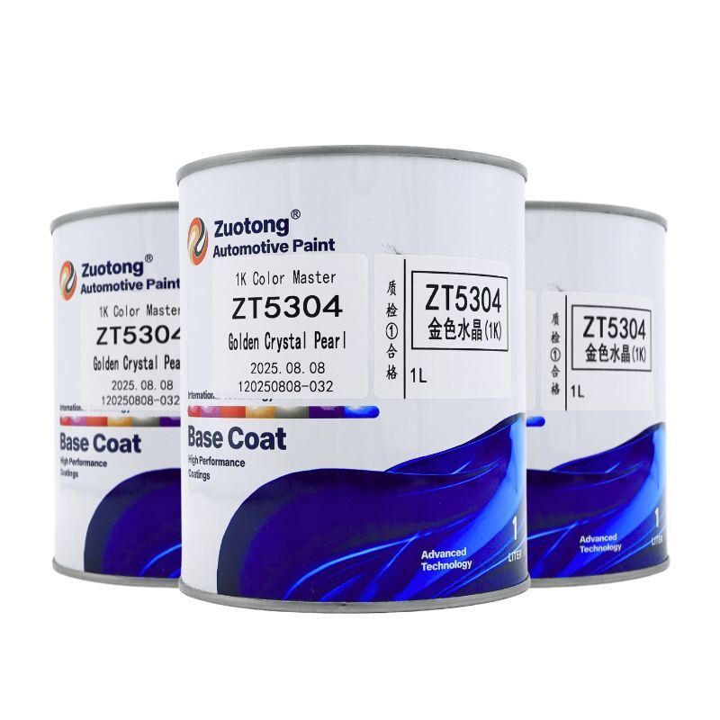 Automotive Base Coat Advanced Strong Coverage 1K Golden Crystal Pearl 1L Auto Paint