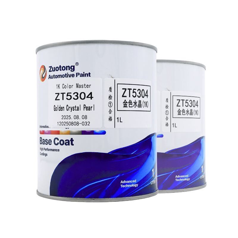 Automotive Base Coat Powerful Color Control 1K Golden Pearl 1L Refinish Paint