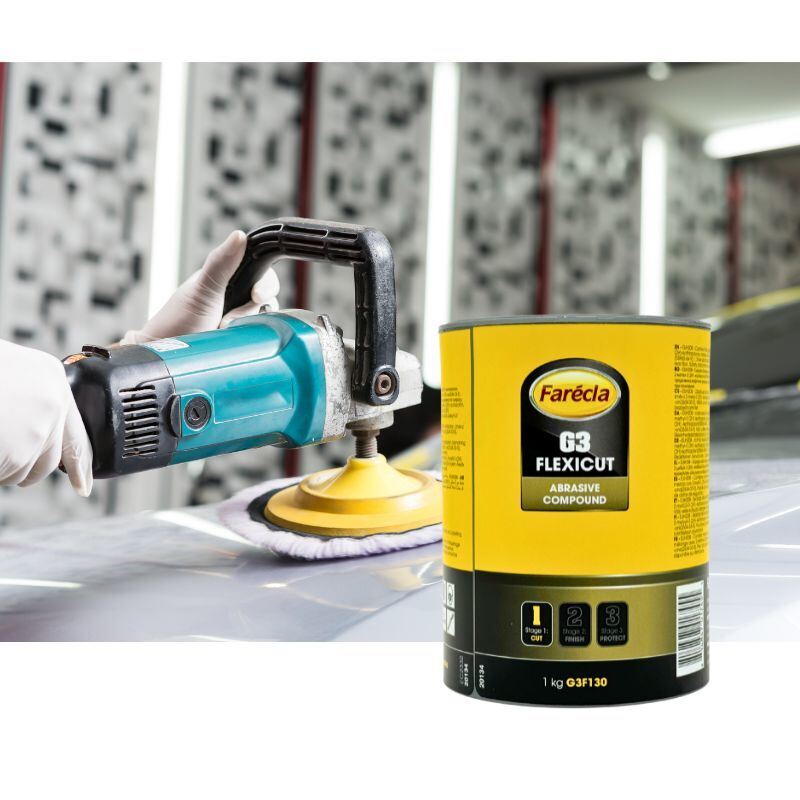 Farécla Rubbing Compound Efficient Surface Correction 1kg Professional Auto Paint Repair Use