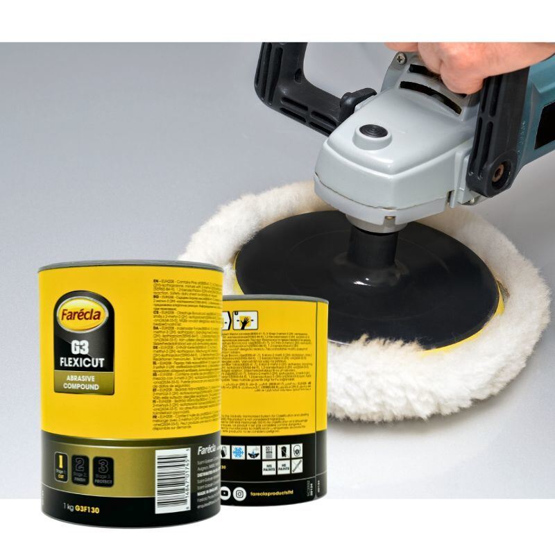 Farécla Rubbing Compound Efficient Surface Correction 1kg Professional Auto Paint Repair Use