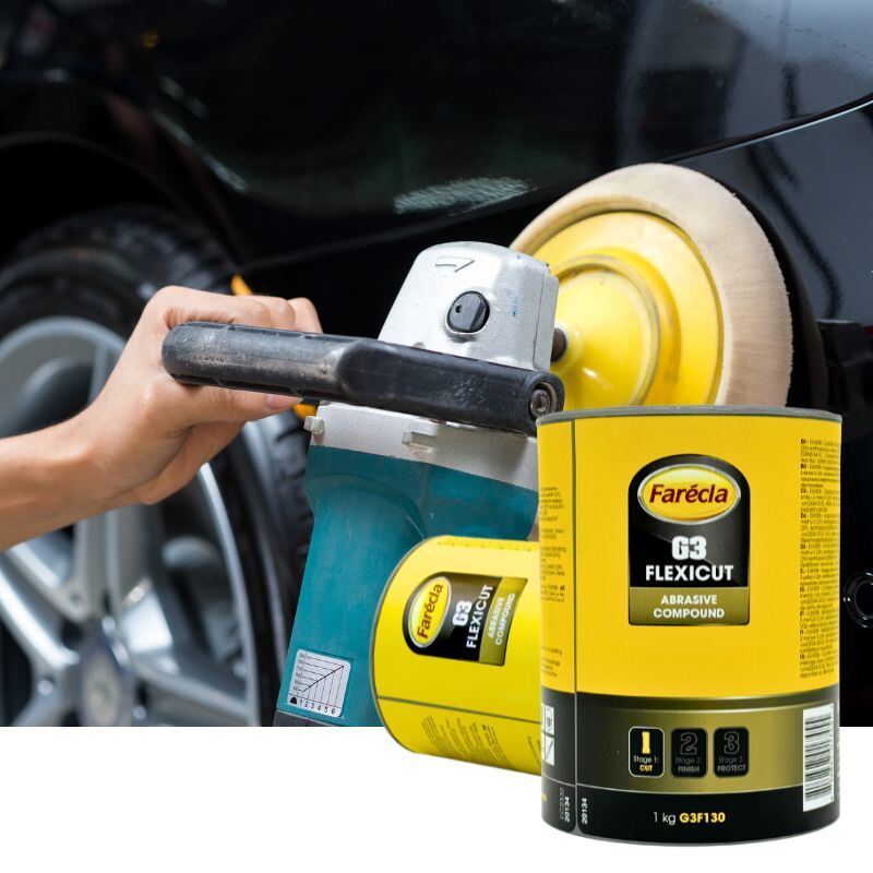 Farécla Rubbing Compound Efficient Surface Correction 1kg Professional Auto Paint Repair Use