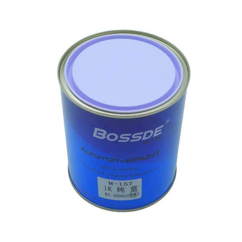 Bossde Automotive Base Coat Reliable High Strength Blue Pigment 1L Refinish Color Mixing