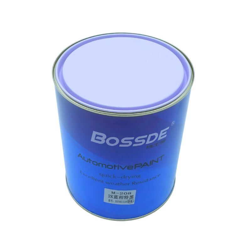 Bossde 2K Black Paint Reliable High Coverage Power Formula 4L Automotive Refinishing Coating