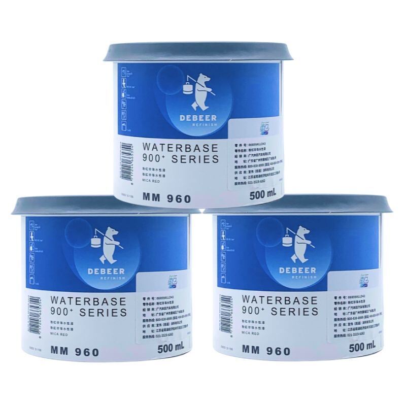 Sherwin-Williams Water Based Toners Durable High Coverage System 500ml Pink Pearl Auto Body Repair