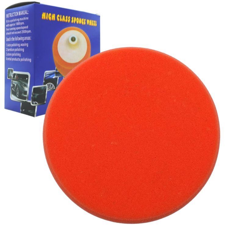 Polishing Sponge Pad Reliable High Performance 150mm Foam 1 Pack Auto Surface Restoration.