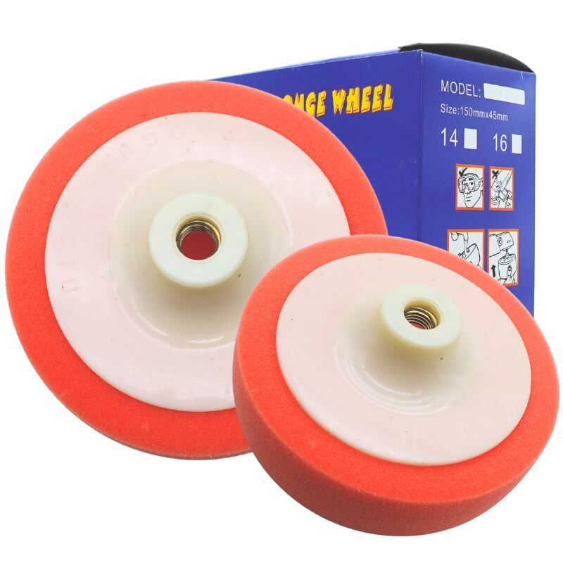 Polishing Sponge Pad Reliable High Performance 150mm Foam 1 Pack Auto Surface Restoration.