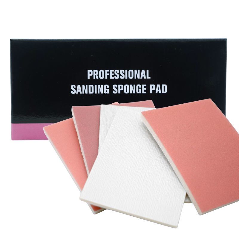 Sanding Sponge Reliable Flexible Abrasive 60PCS Multi Grit Auto Body Repair.