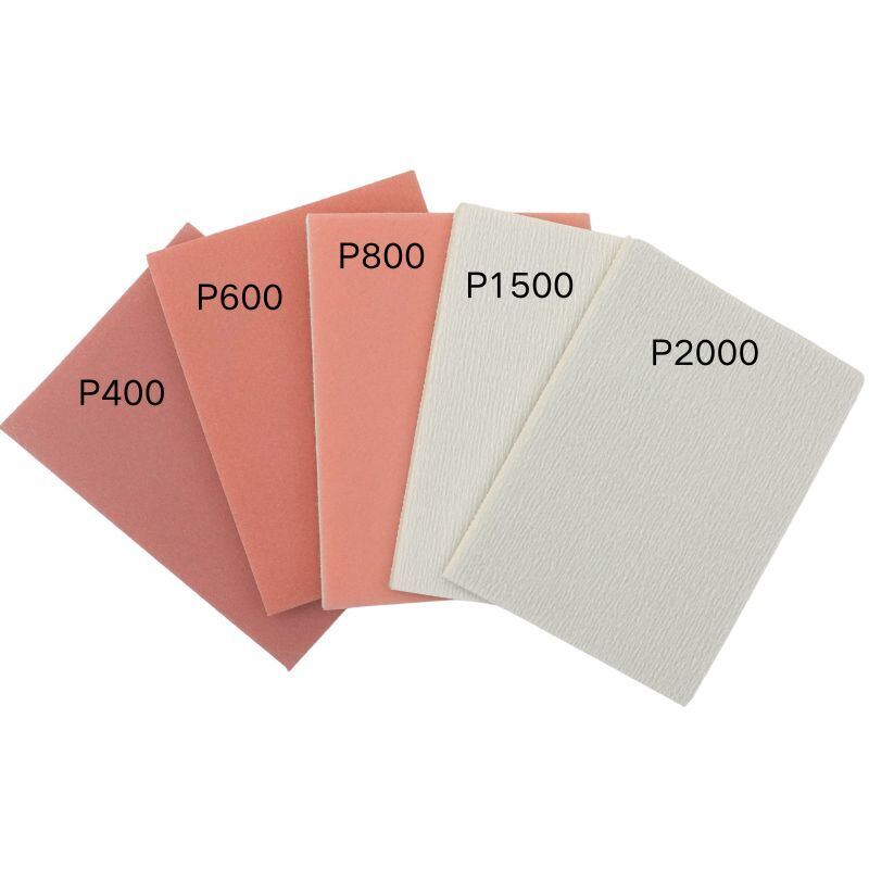 Auto Sanding Sponge Advanced Flexible Pads 60PCS Multi Size Grit For Surface Preparation.