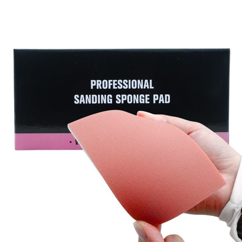 Sanding Pad Strong Versatile Foam Abrasive 5 Grit Levels 60PCS For Automotive Refinishing.