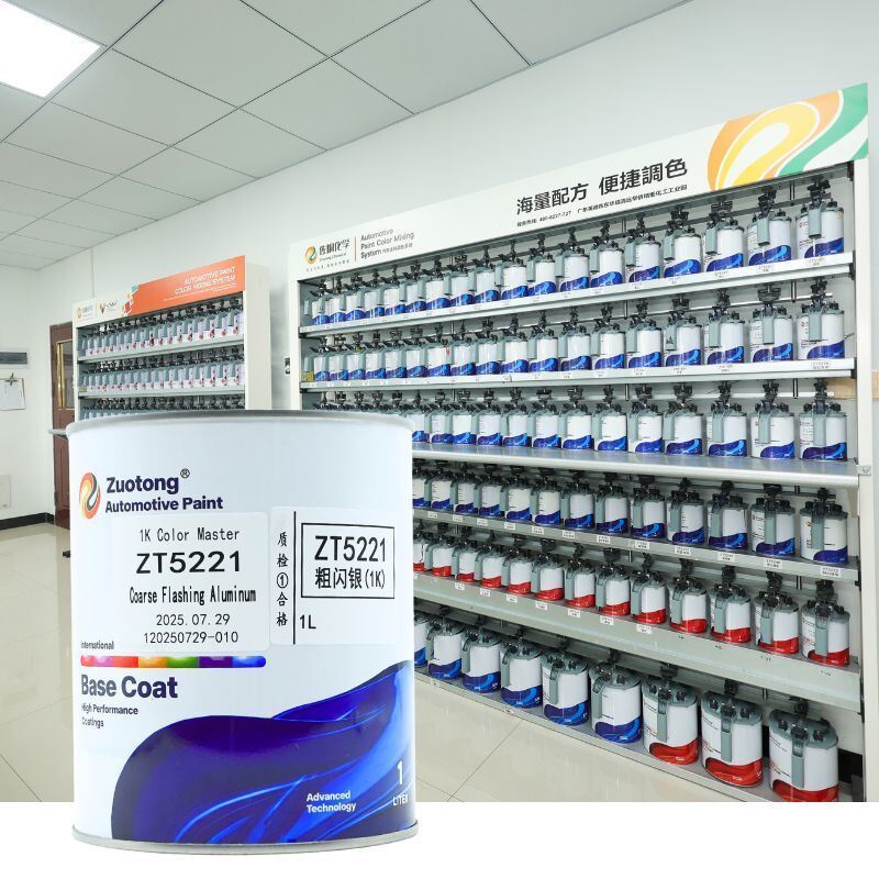 Zuotong Automotive Paint Mixing System Advanced AI Color Matching 1K Metallic Coating