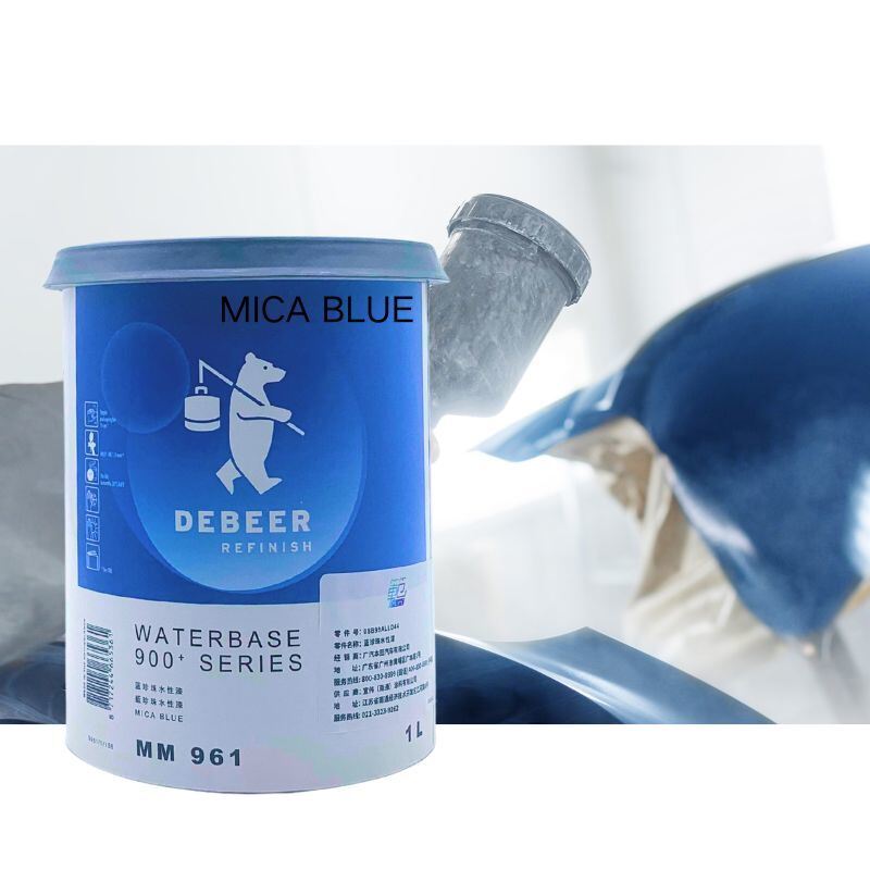 Sherwin-Williams Car Refinish Paint Durable Waterborne Pearl Coating 1L Efficient Blue Mica System