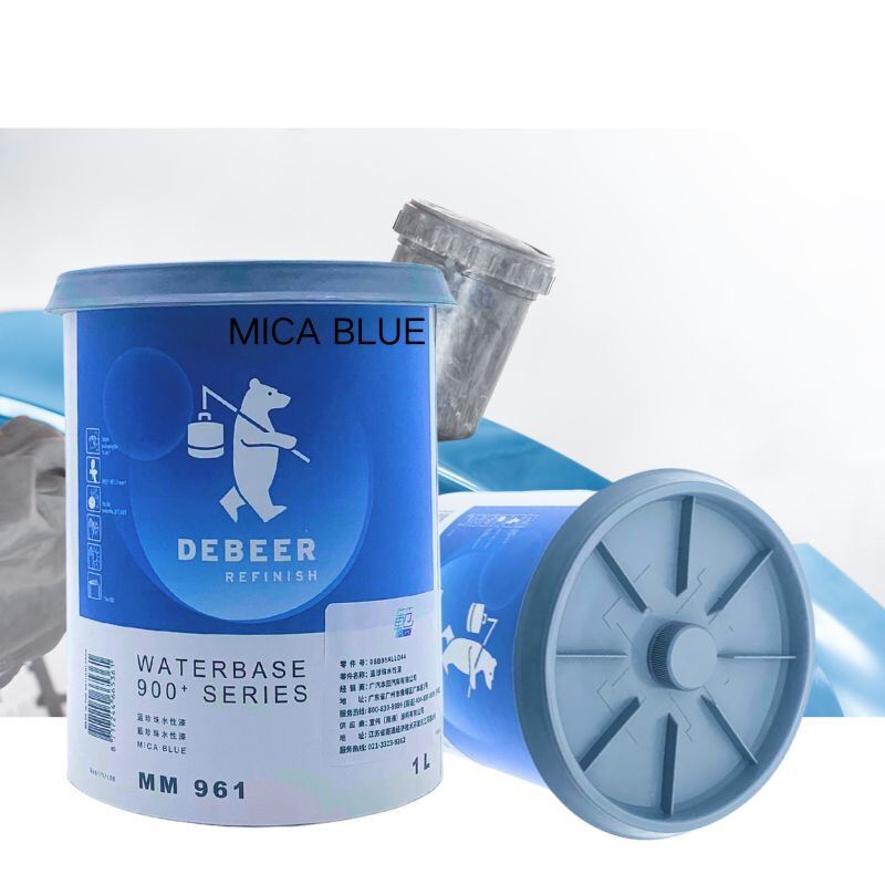 Sherwin-Williams Car Refinish Paint Durable Waterborne Pearl Coating 1L Efficient Blue Mica System