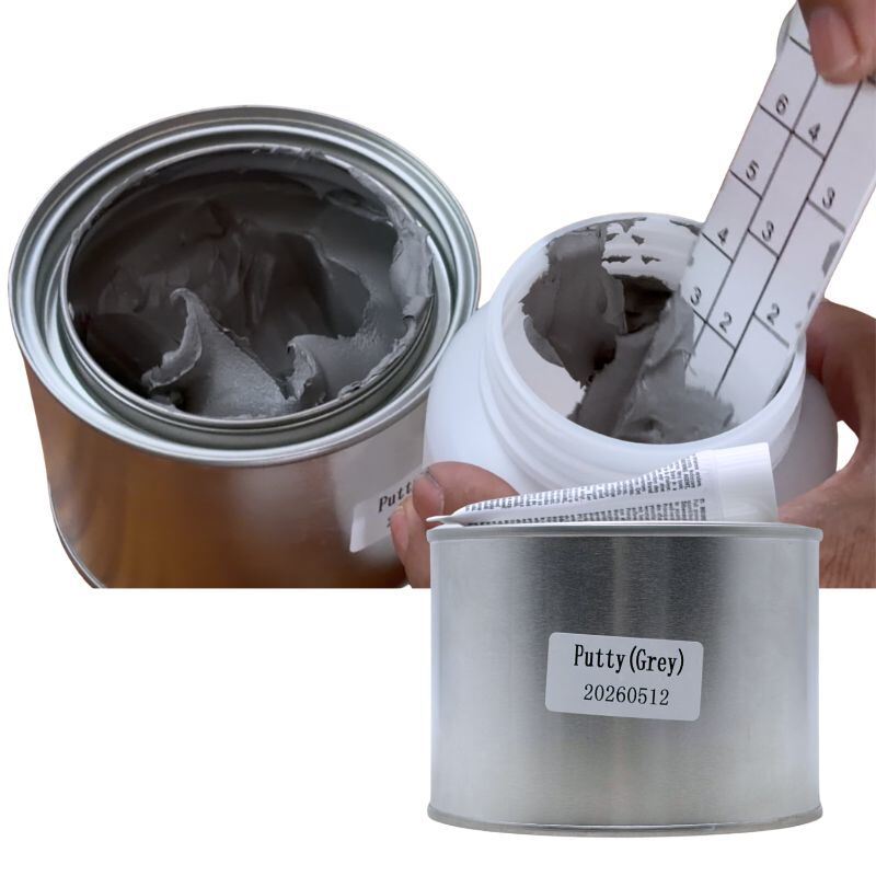 Body Filler Reliable Custom Formula 1.7kg Fast Drying Grey Putty for Alloy Repair