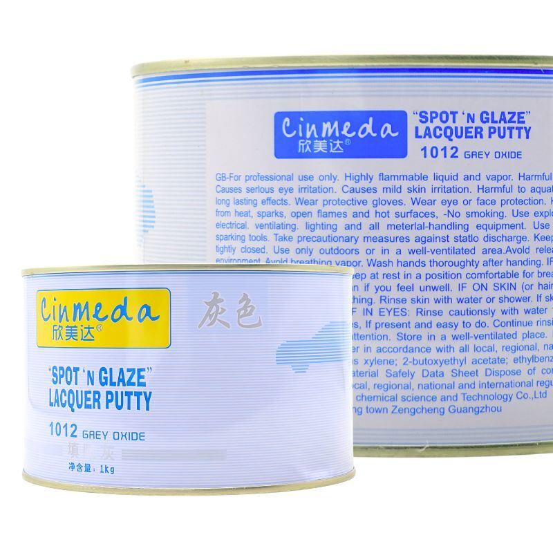 Cinmeda 1K Spot Putty Reliable Fast Repair Formula 1kg Easy Sanding For Auto Paint Defects