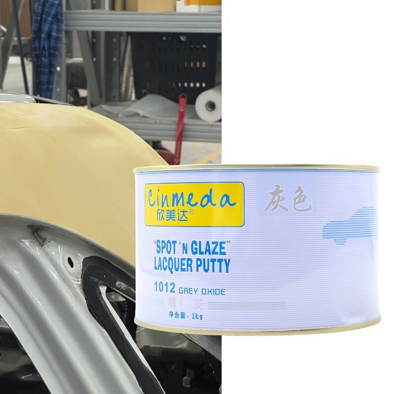 Cinmeda 1KAutomotive Spot Putty Durable Repair Compound 1kg Fast Filling for Paint Imperfections