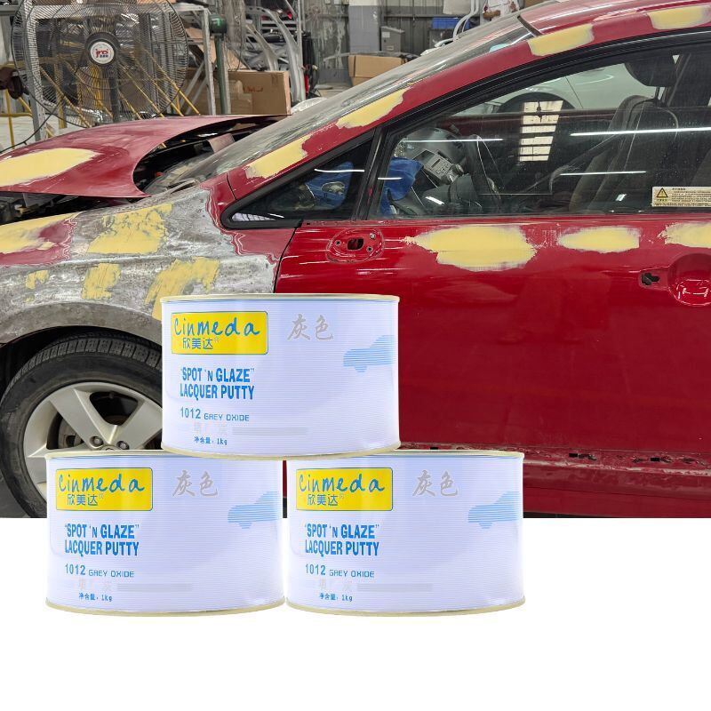 Cinmeda 1KAutomotive Spot Putty Durable Repair Compound 1kg Fast Filling for Paint Imperfections