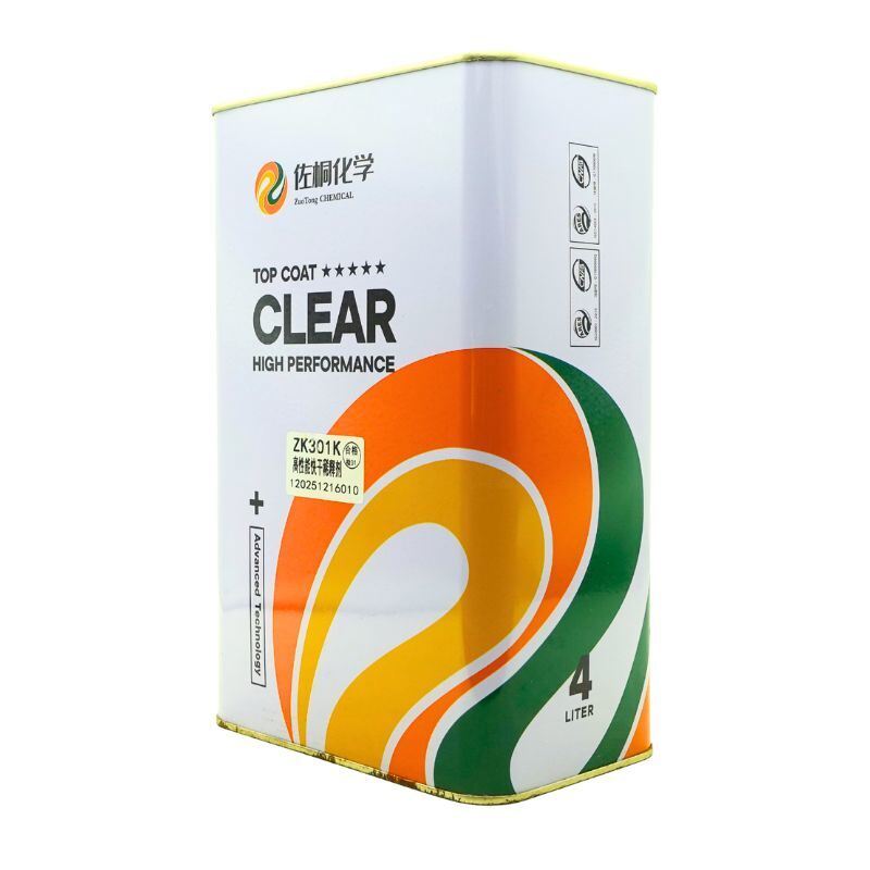 Zuotong Fast Dry Thinner Reliable High Performance Formula 4L Automotive Spray Painting