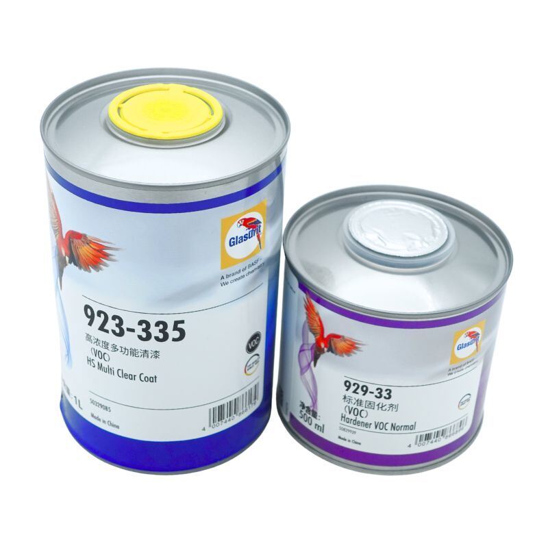 Automotive Clear Coat Reliable 2K High Hardness Mirror Finish for Luxury Car Repair