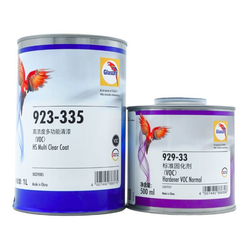Automotive Clear Coat Reliable 2K High Hardness Mirror Finish for Luxury Car Repair