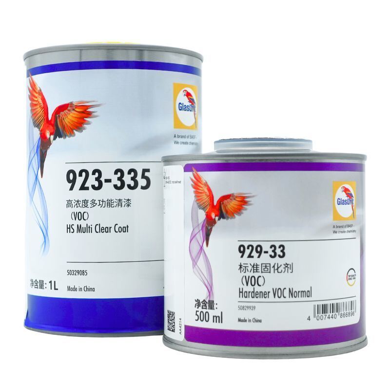 High Solid HS Clear Coat Powerful 2K High Gloss Finish for Automotive Refinishing