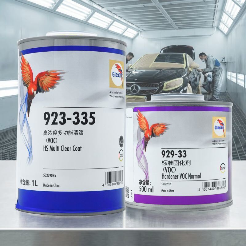 High Solid HS Clear Coat Powerful 2K High Gloss Finish for Automotive Refinishing